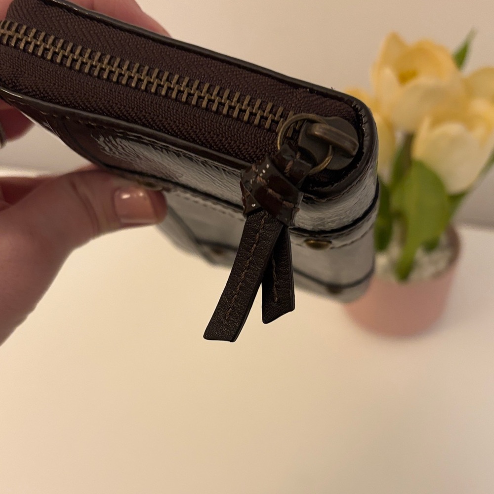 Coach Zoe Legacy Wallet Lavender Interior💜 - Picture 10 of 13